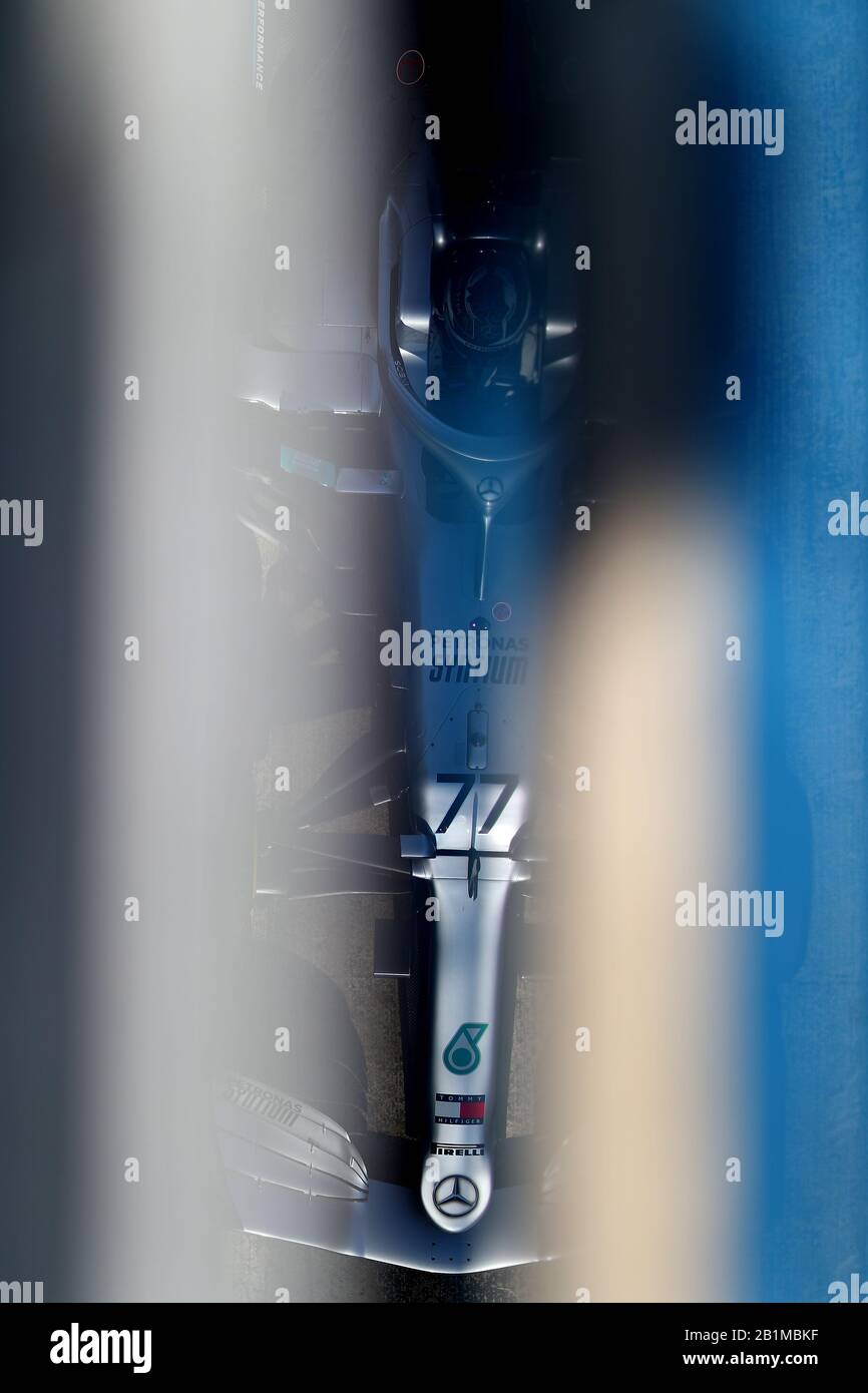 Montmelo, Spain. 26th Feb, 2020. #77 Valteri Bottas; Mercedes AMG Team F1. Formula 1 World championship 2020, Winter testing days #2 2020 Barcelona, 26-28 February 2020. Photo Federico Basile/Insidefoto Credit: insidefoto srl/Alamy Live News Stock Photo