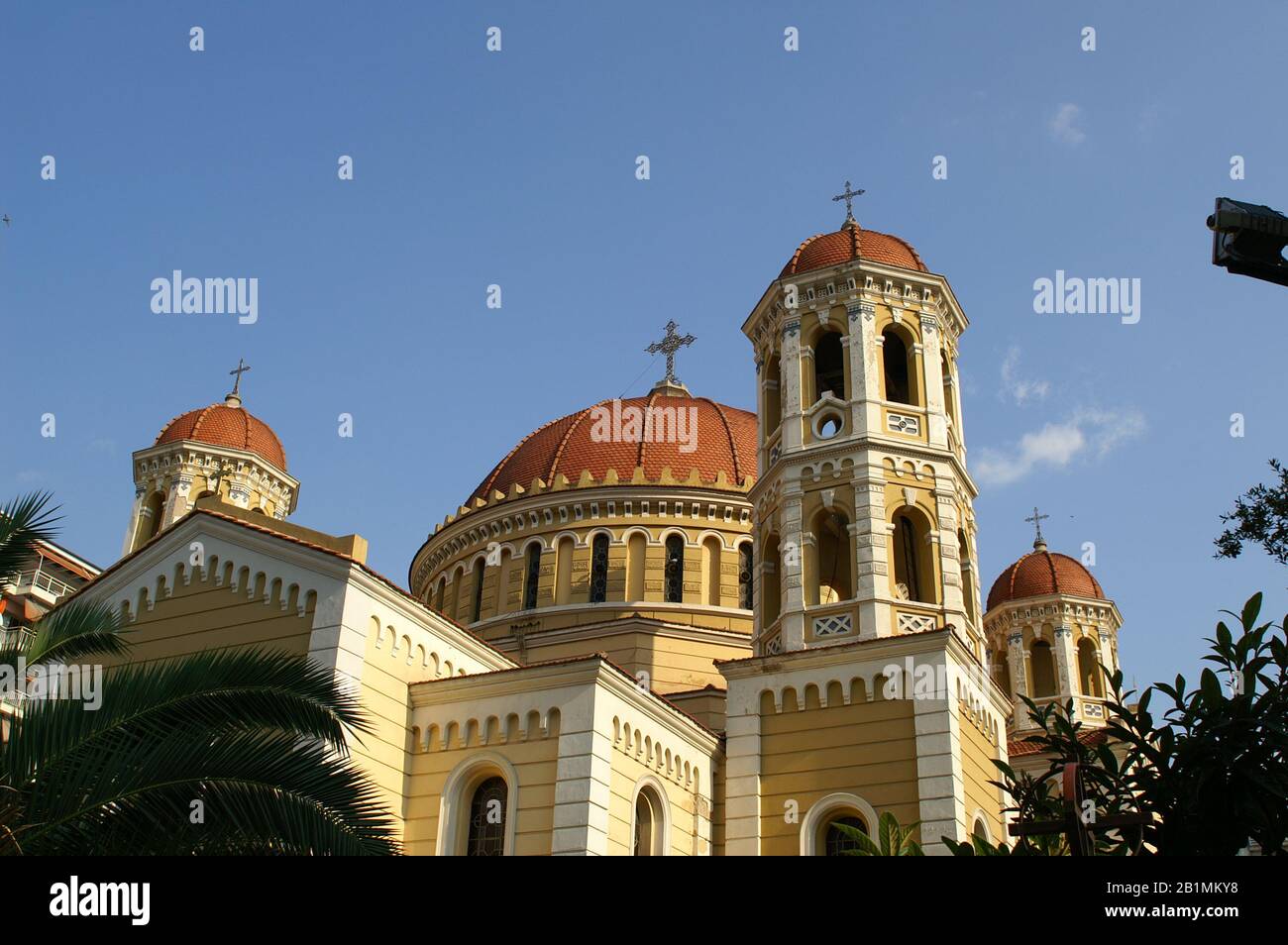 Orthodox church in Saloniki, Greece Stock Photo