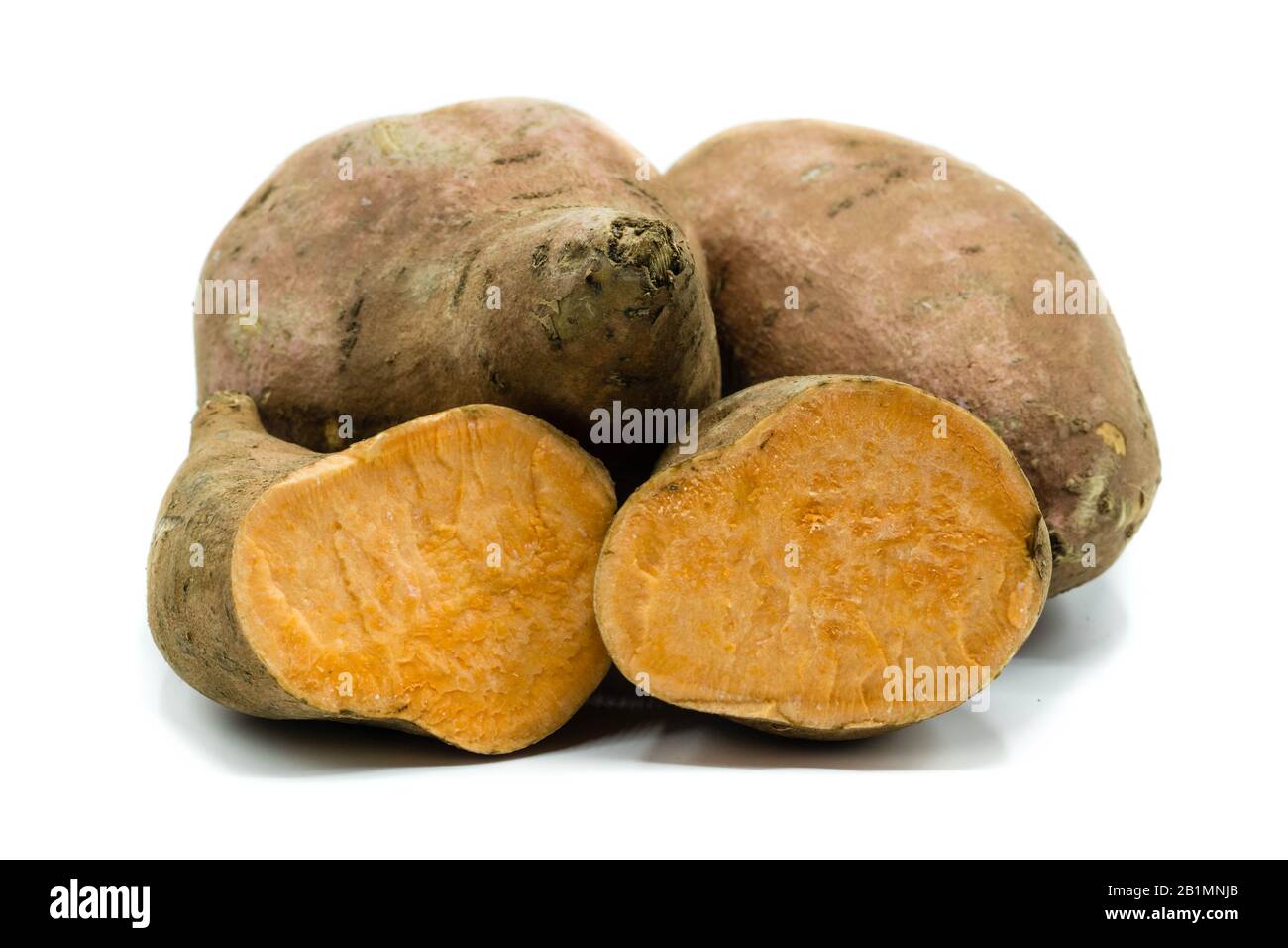 sweet potato isolated on white backgroundsweet potato isolated on white background Stock Photo