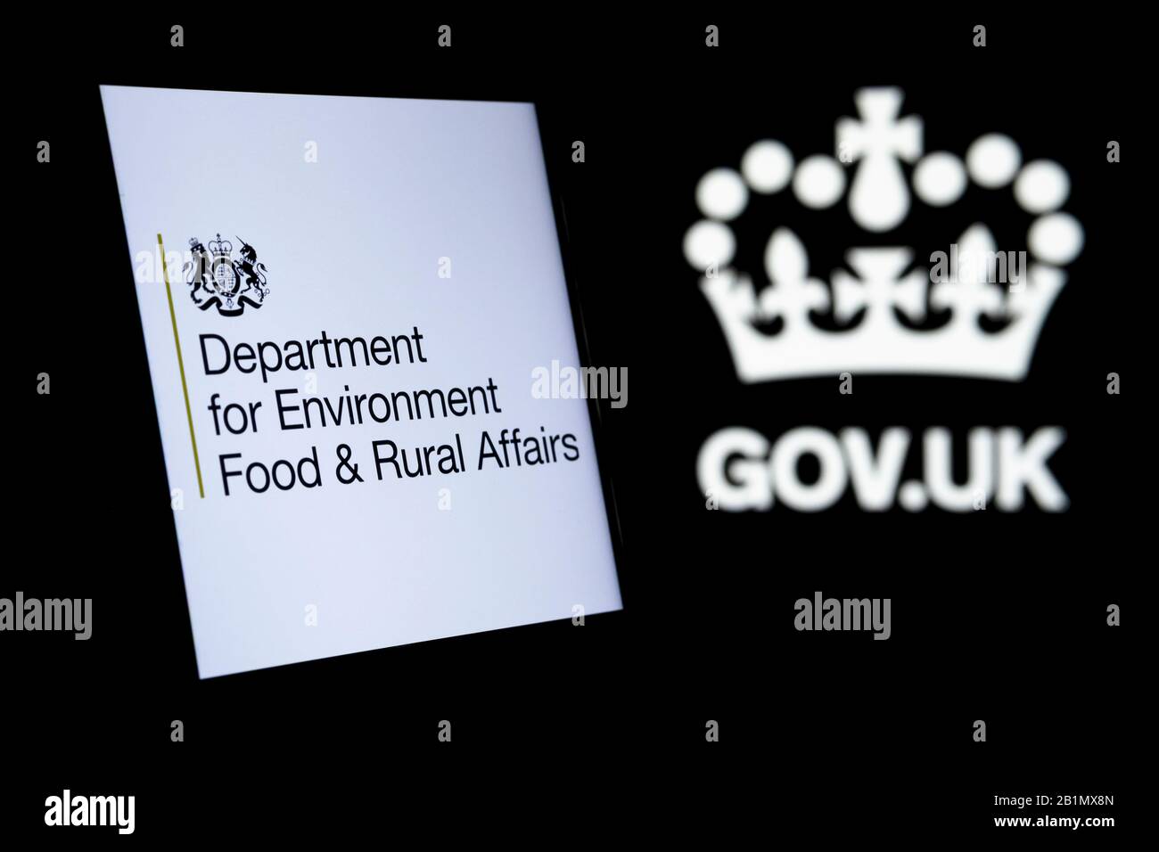 UK Department for Environment Food and Rural affairs Stock Photo
