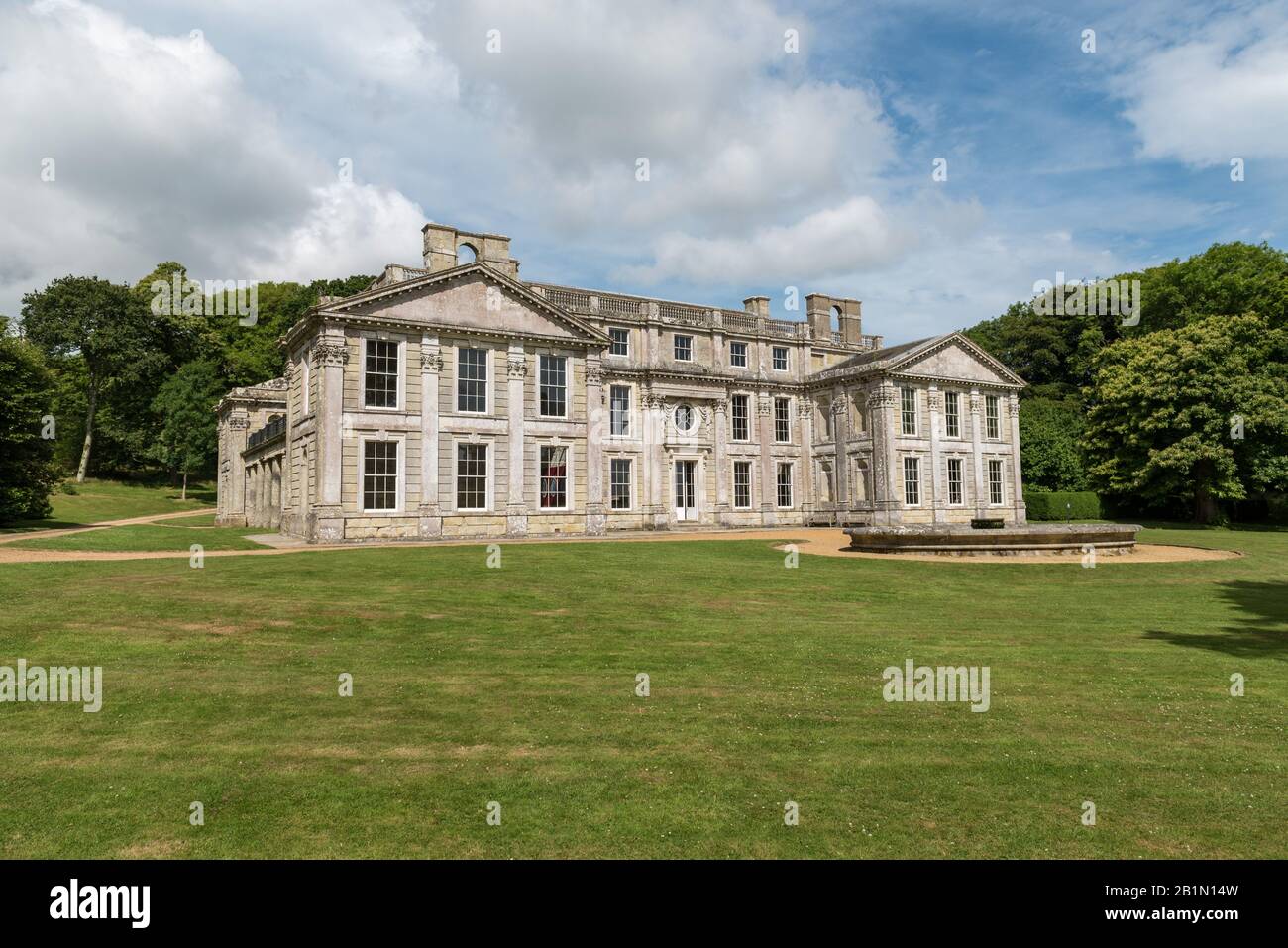 Exterior views of Appuldurcombe house Stock Photo