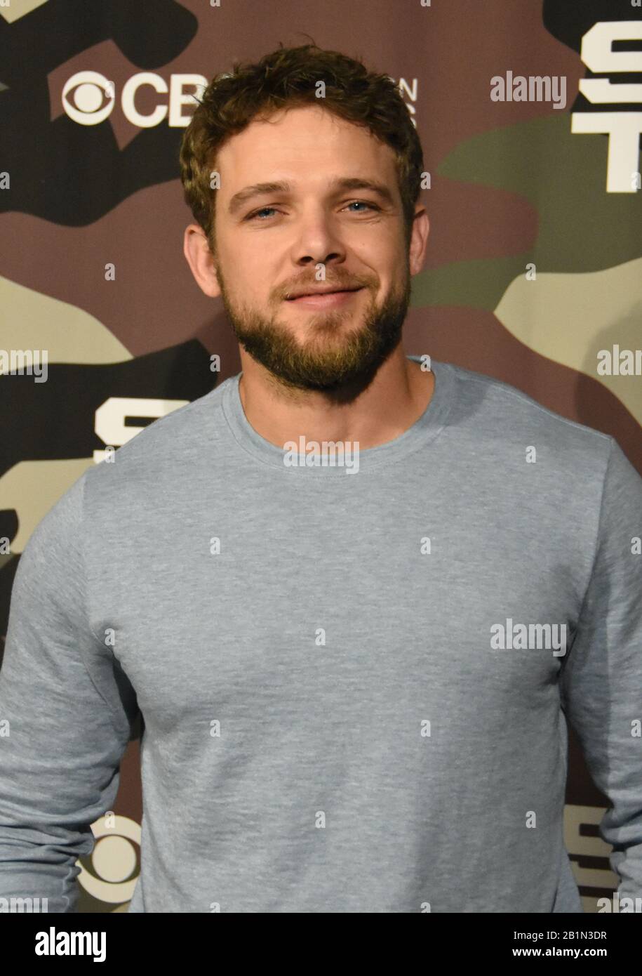 Hollywood, California, USA 25th February 2020 Actor Max Thieriot