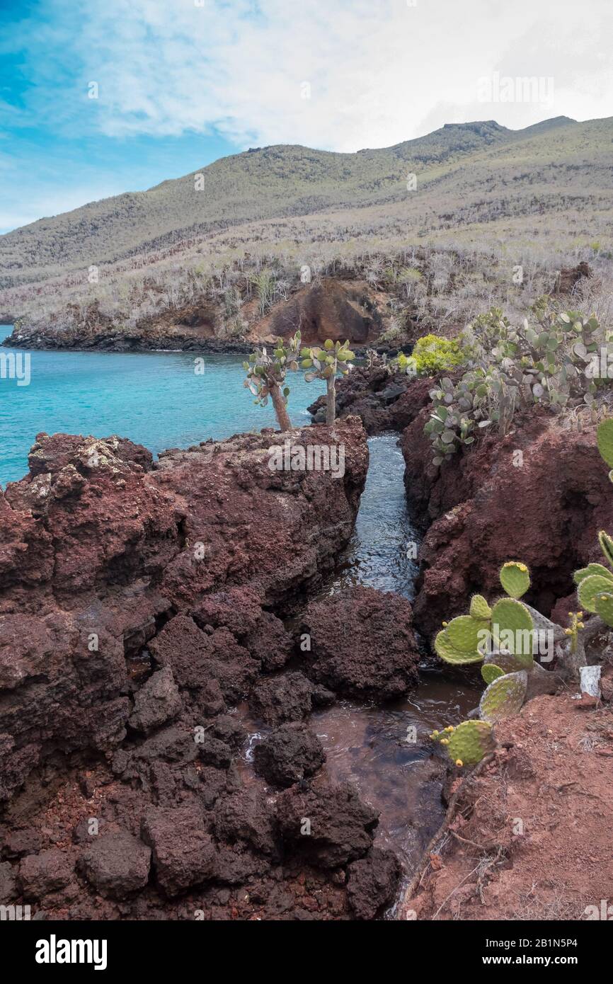 Lava Fields Rabida Jurassic coast cruise hi-res stock photography and images - Alamy