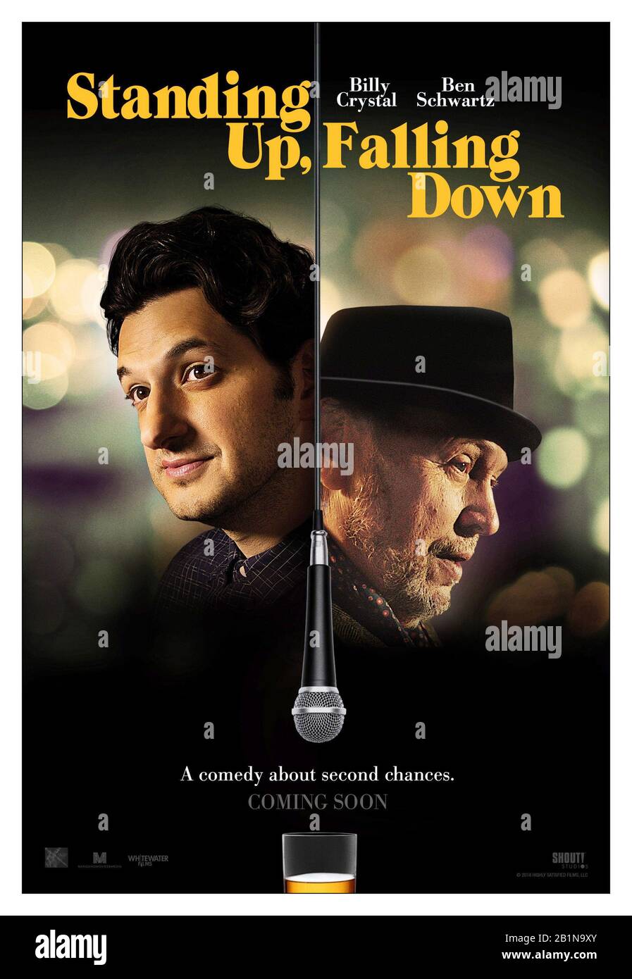 STANDING UP, FALLING DOWN, US advance poster, from left Ben Schwartz