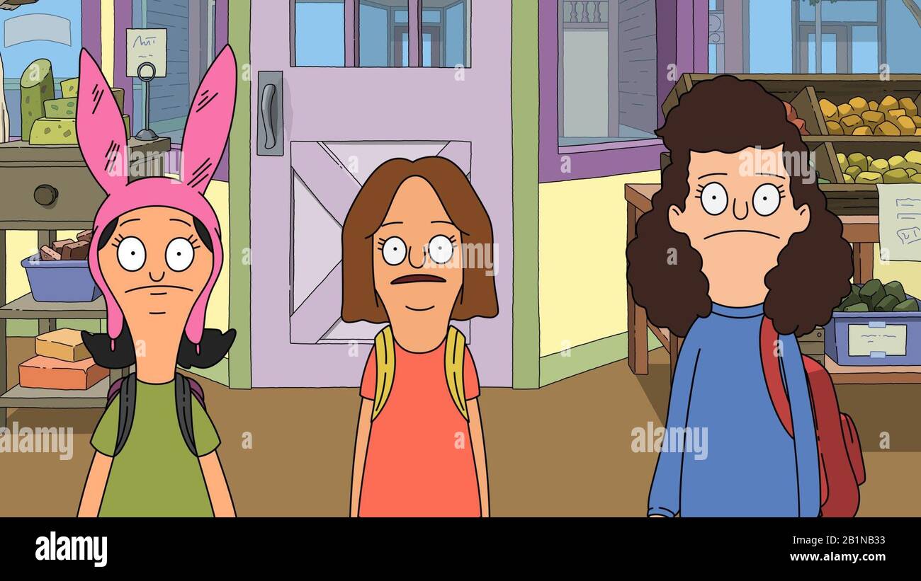 BOB'S BURGERS, from left Louise Belcher (voice Kristen Schaal