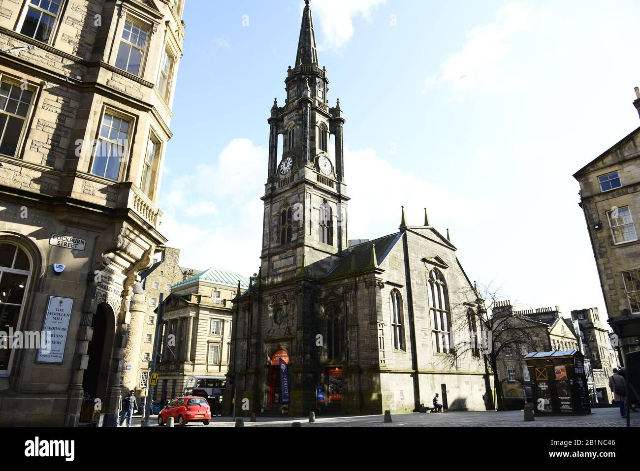 Edinburgh the capital city of Scotland Stock Photo