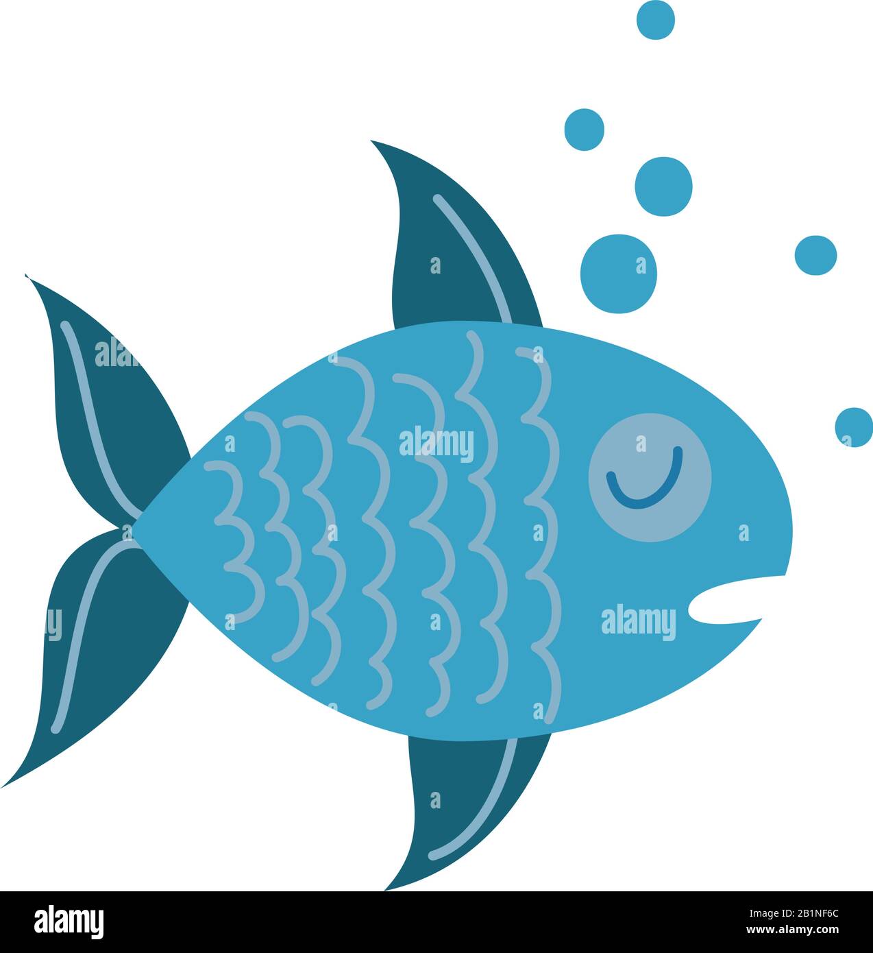 fish sea animal isolated icon Stock Vector Image & Art - Alamy