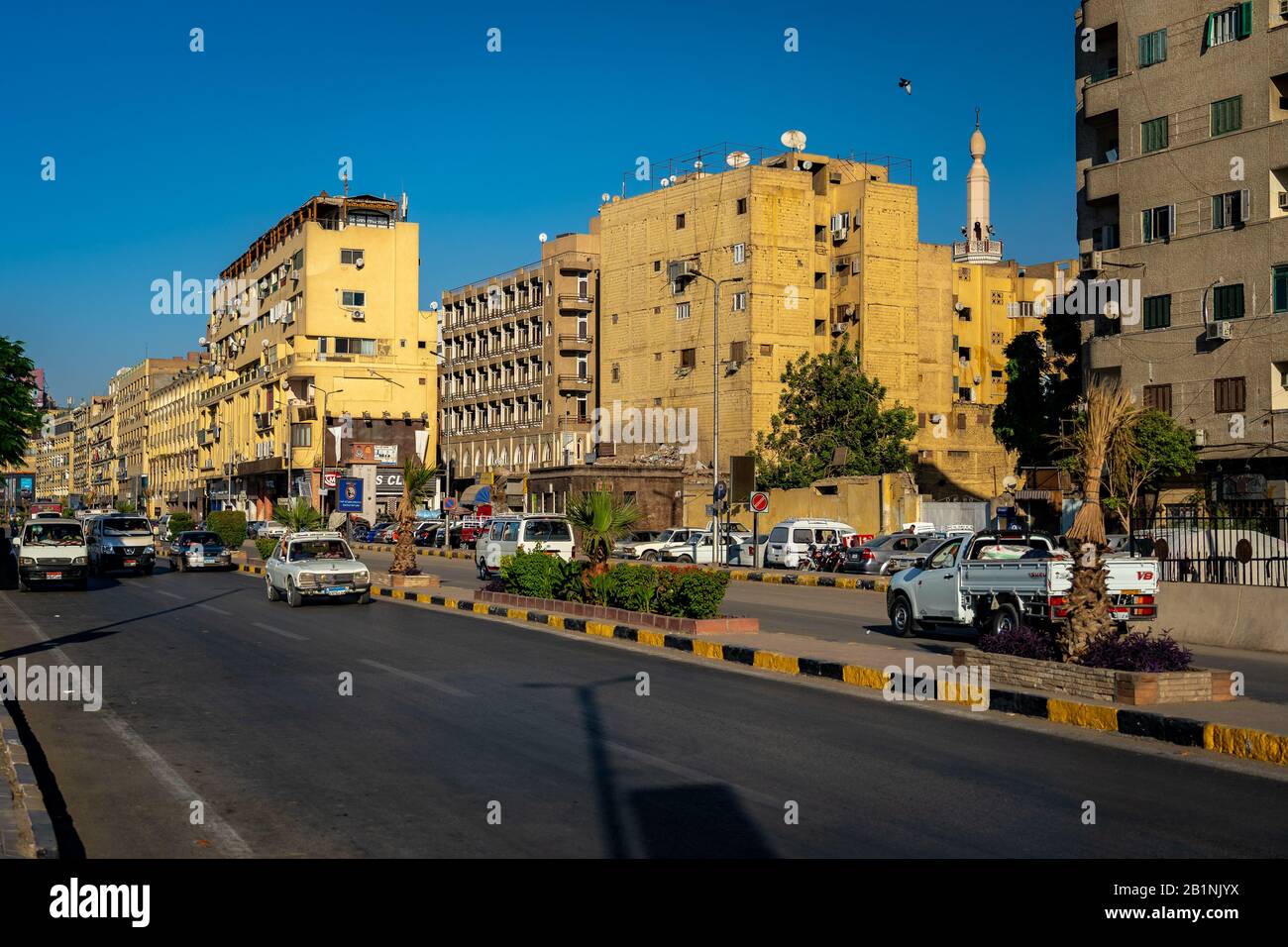 Aswan, Egypt City streets at daytime Stock Photo Alamy
