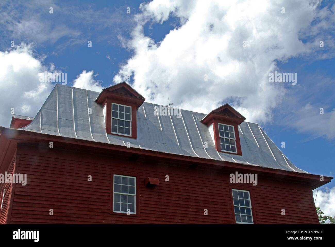 The 18th century Big Otter Mill in Bedford County, VA, USA Stock Photo