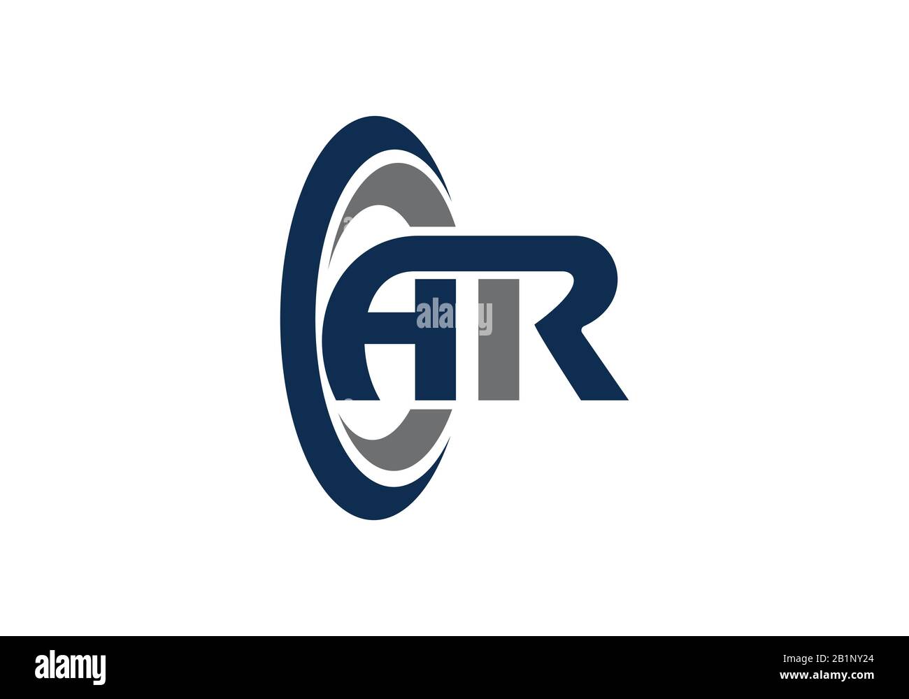 A R Initial letter logo design, Creative Modern Letters Vector Icon ...