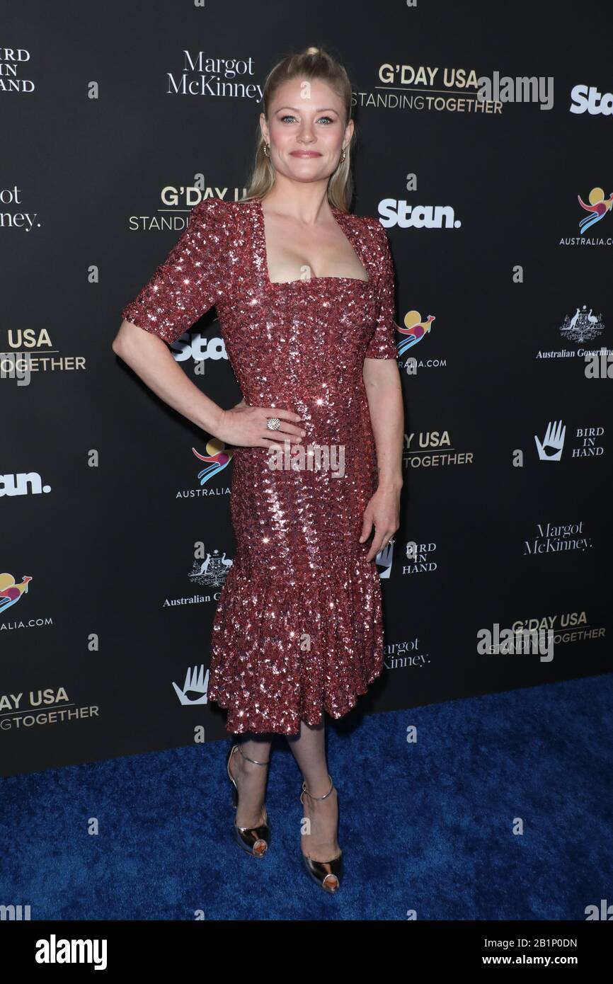 17th Annual G'Day USA Los Angeles - Standing Together event at the Beverly Wilshire Four Seasons Hotel in Beverly Hills, California on January 25, 2020 Featuring: Emilie de Ravin Where: Beverly Hills, California, United States When: 25 Jan 2020 Credit: Sheri Determan/WENN.com Stock Photo