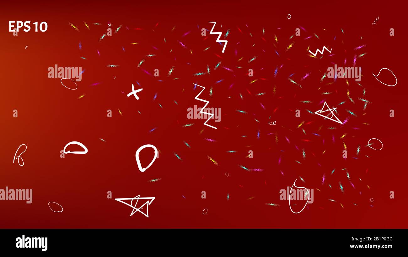 Red Stylized Space Pattern Background texture, texture. Professional colorific illustration mesh ...