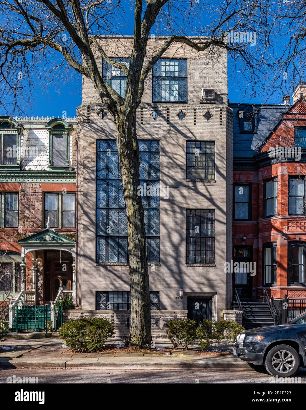 Walter Guest House designed by Edgar Miller Stock Photo Alamy