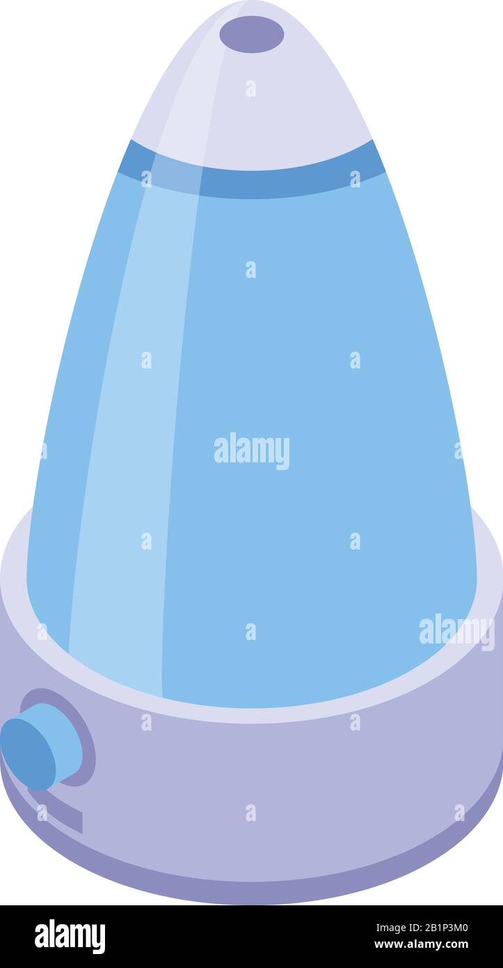 House humidifier icon, isometric style Stock Vector