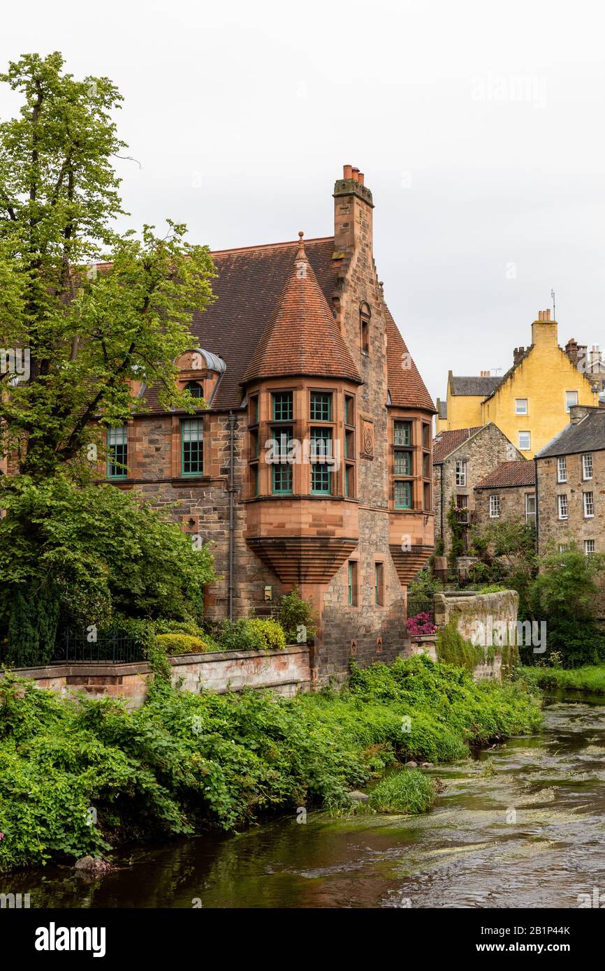Dean Village, Edinburgh, Scotland, United Kingdom Stock Photo Alamy