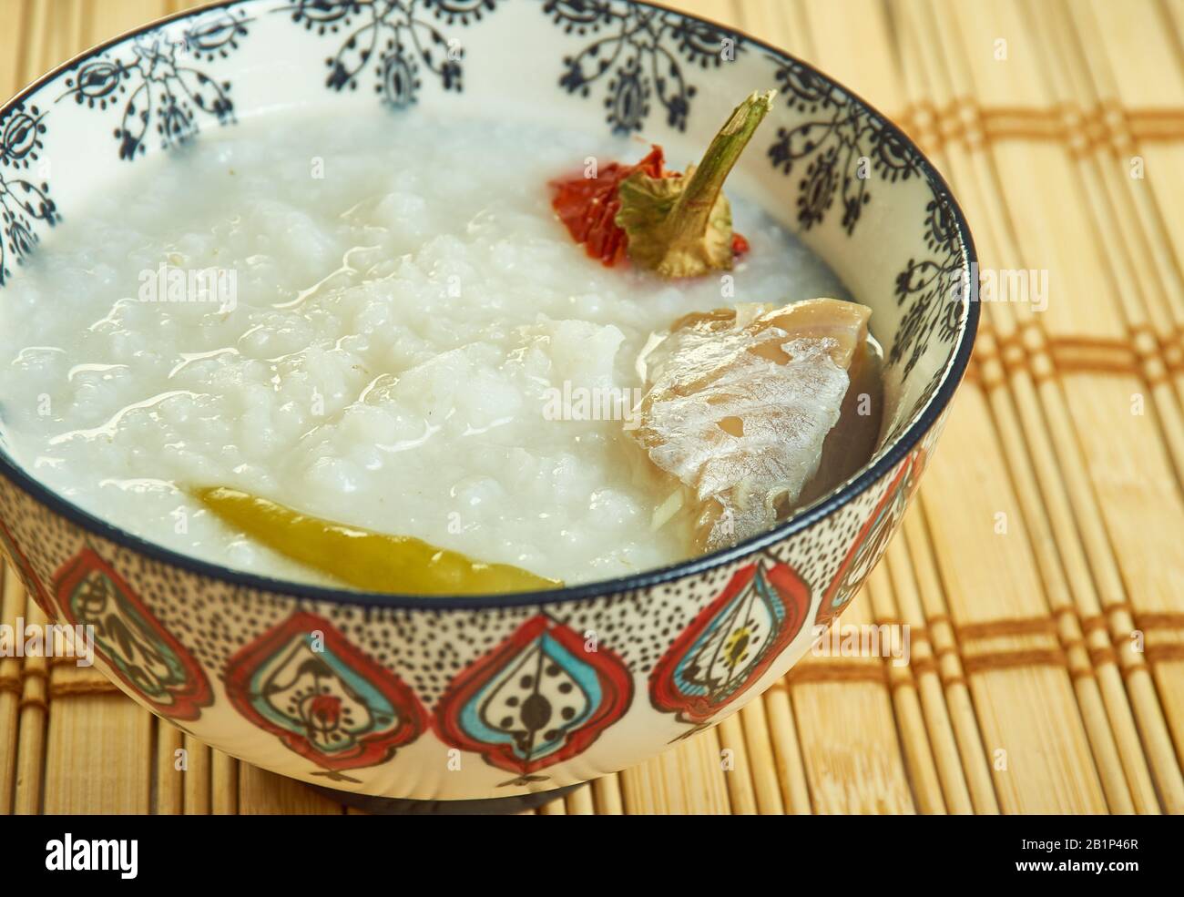 Congee, type of rice porridge or gruel.food of ancient Tamil people of
