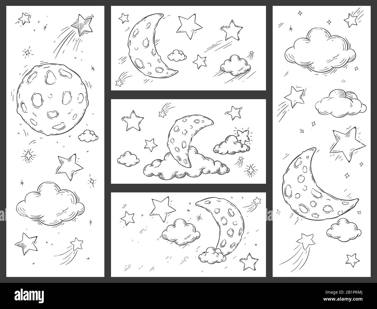 Details more than 140 sketch of night sky