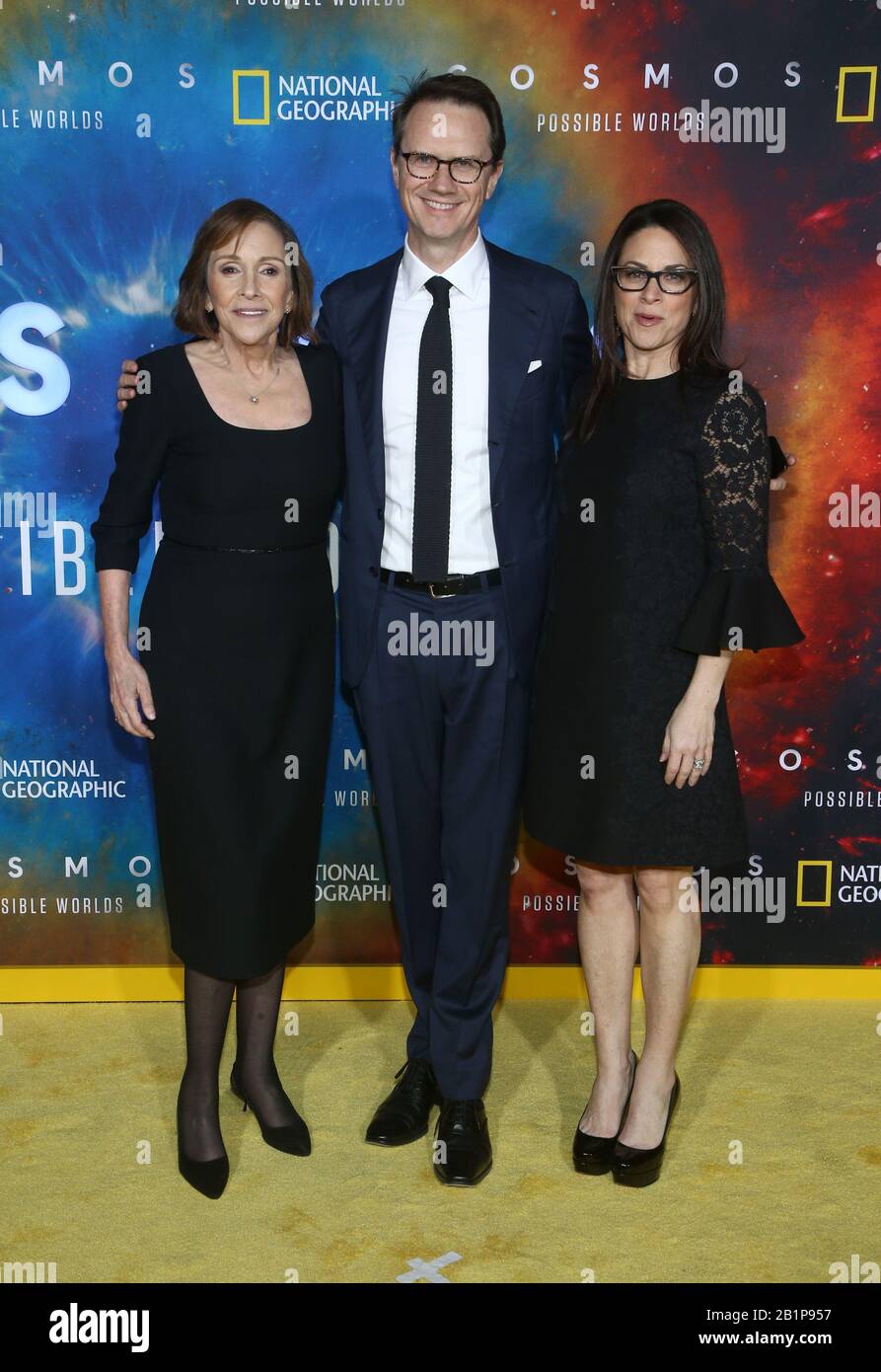 Westwood, Ca. 26th Feb, 2020. Ann Druyan, Guests, at National Geographic's 'Cosmos: Possible Worlds' Los Angeles Premiere at Royce Hall, UCLA in Westwood California on February 26, 2020. Credit: Faye Sadou/Media Punch/Alamy Live News Stock Photo