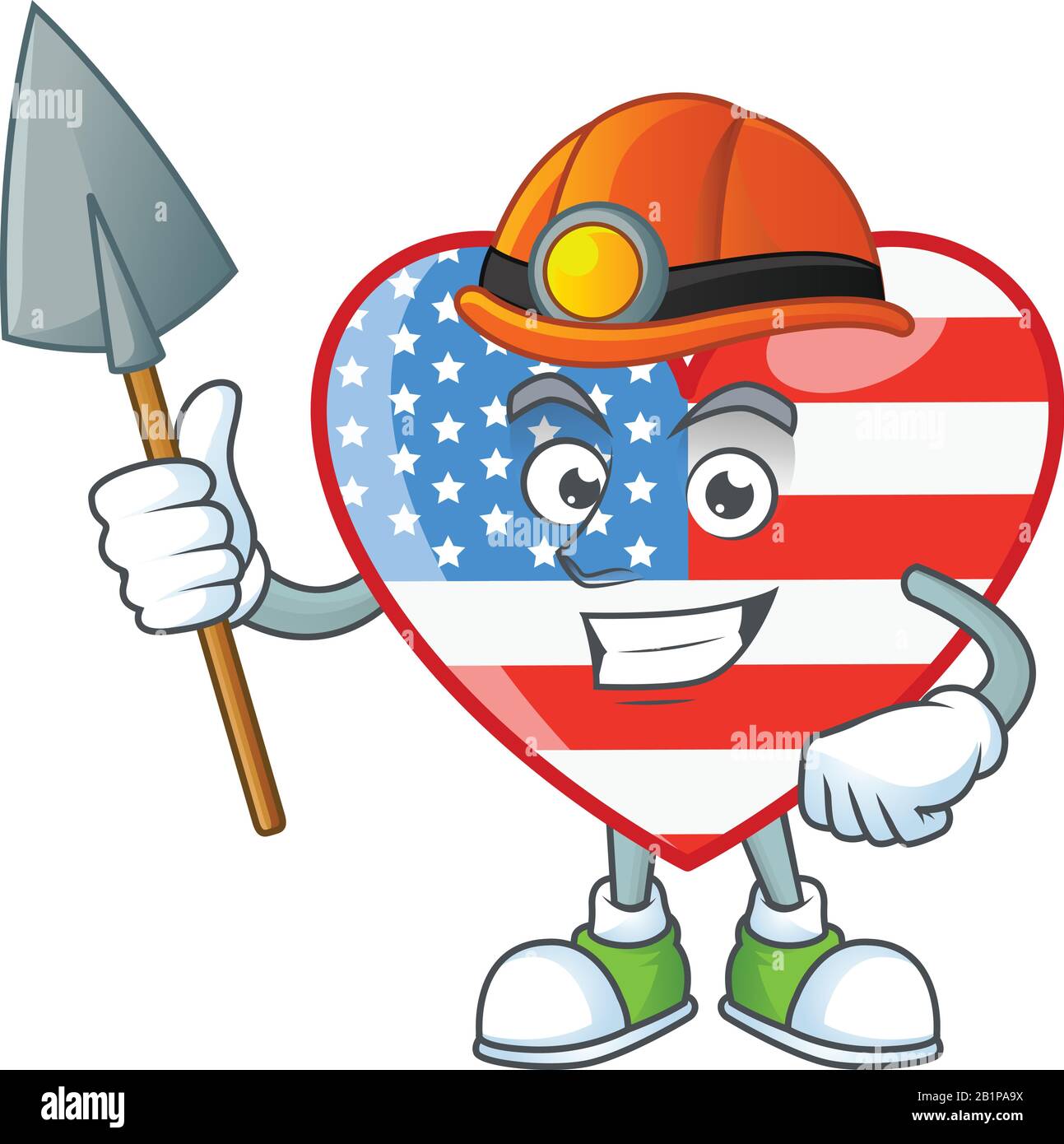 Cool clever Miner independence day love cartoon character design Stock Vector Image & Art - Alamy Cool clever Miner independence day love cartoon character design Stock Vector Image & Art - Alamy