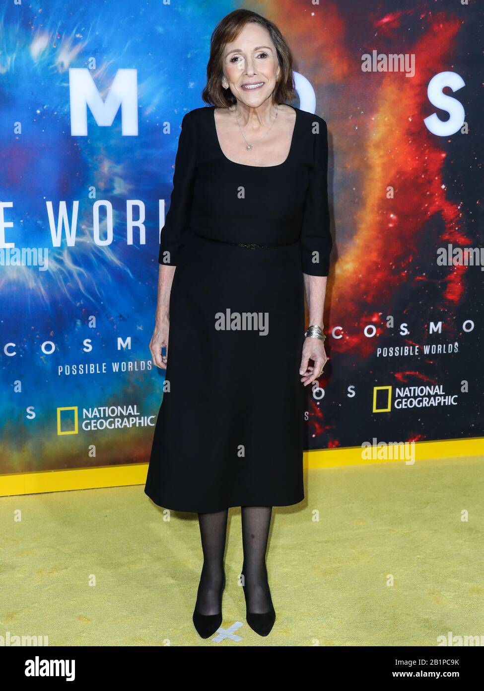 Westwood, United States. 26th Feb, 2020. WESTWOOD, LOS ANGELES, CALIFORNIA, USA - FEBRUARY 26: Writer Ann Druyan arrives at the Los Angeles Premiere Of National Geographic's 'Cosmos: Possible Worlds' held at Royce Hall at the University of California, Los Angeles (UCLA) on February 26, 2020 in Westwood, Los Angeles, California, United States. (Photo by Xavier Collin/Image Press Agency) Credit: Image Press Agency/Alamy Live News Stock Photo