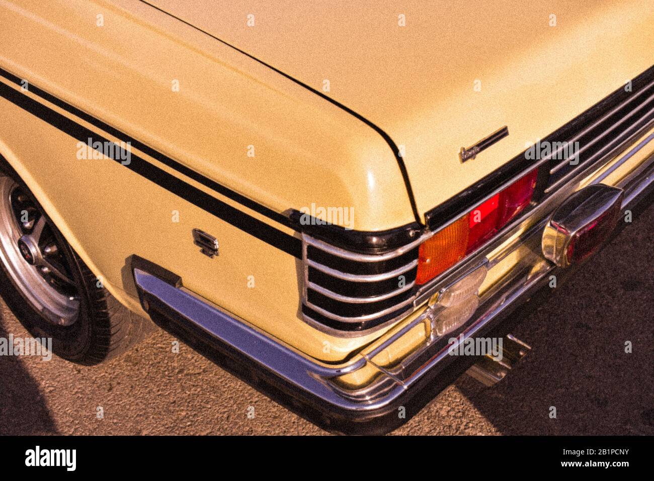 paykan is an iranian classic car Stock Photo