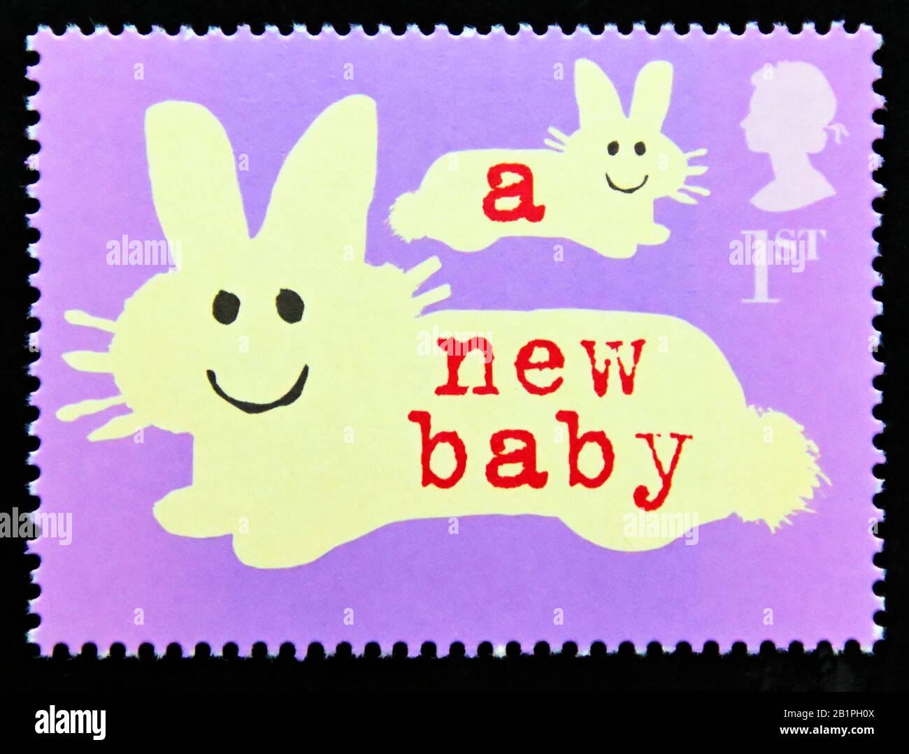 Postage stamp. Great Britain. Queen Elizabeth II. 'Occasions' Greetings ...