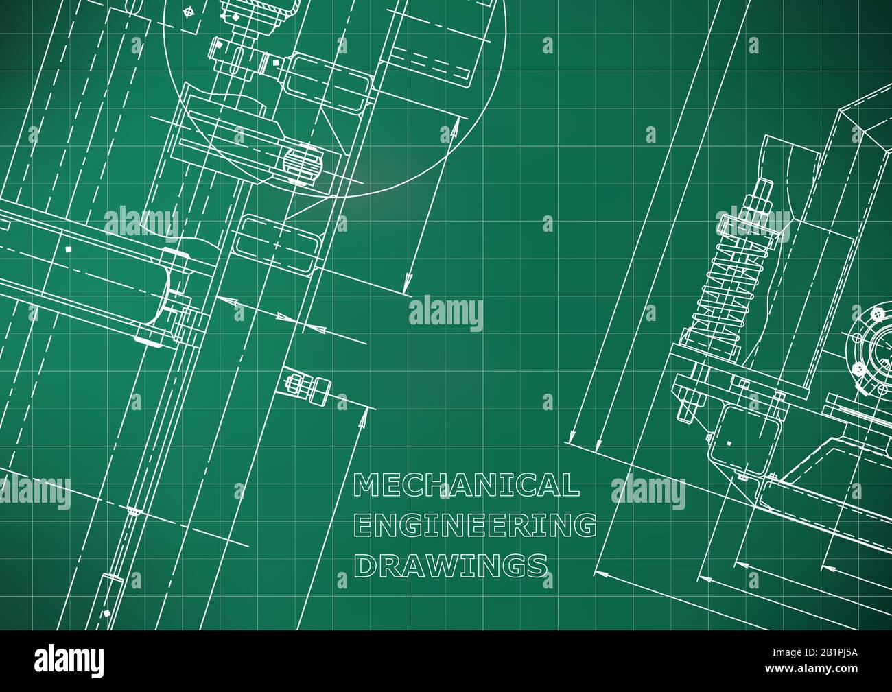 Blueprint Sketch Vector Engineering Illustration Cover Flyer Banner Background Instrument Making Drawings Mechanical Engineering Drawing Tech Stock Vector Image Art Alamy