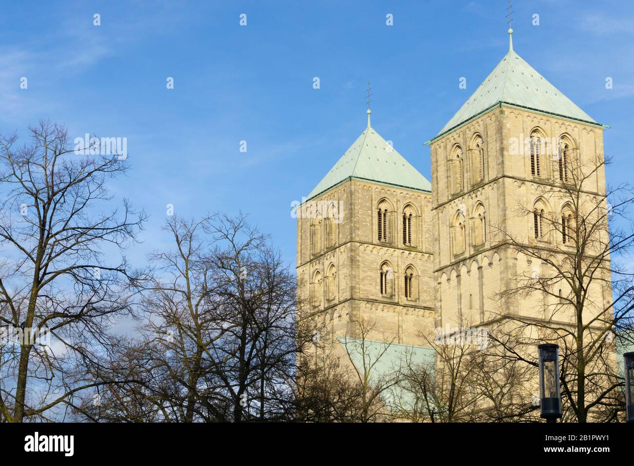St.-Paulus-Cathedral, Muenster, Muensterland, North Rhine-Westphalia, Germany, Europe Stock Photo