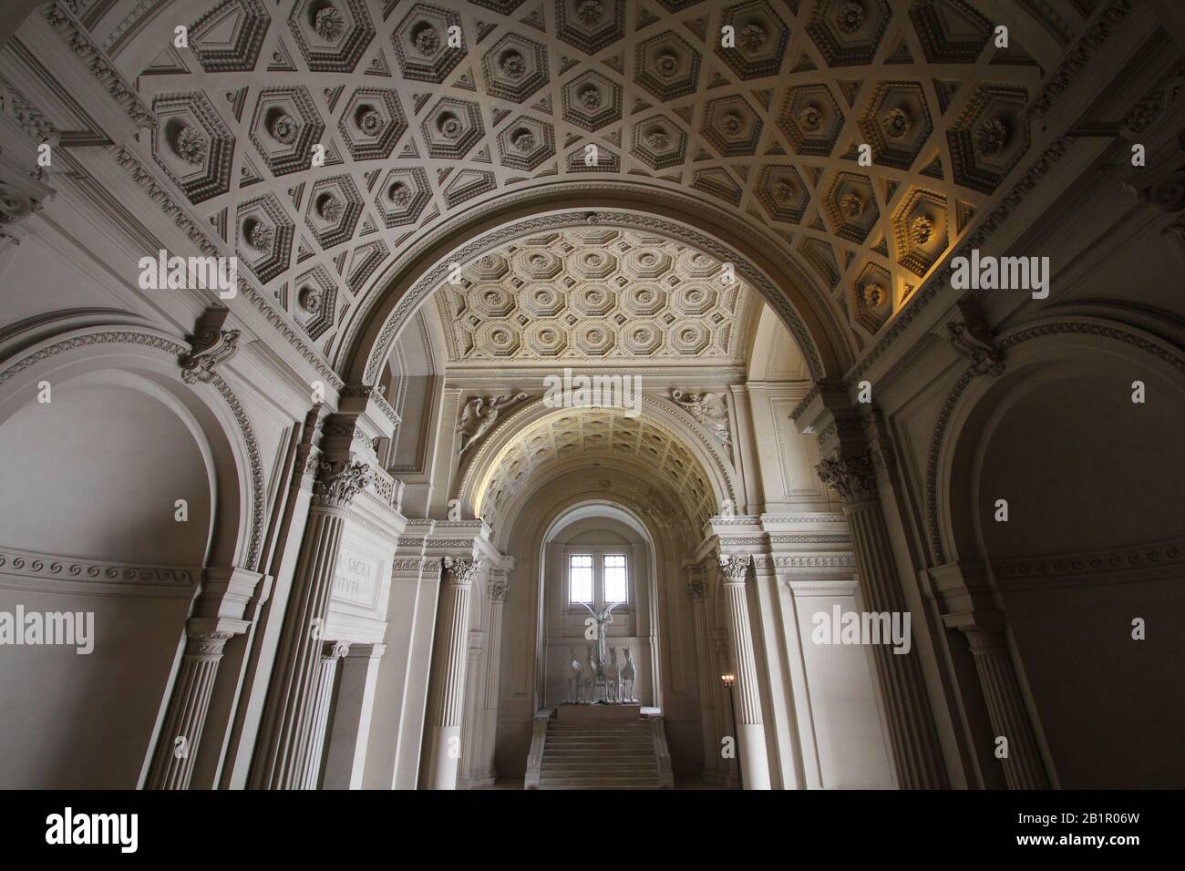 Rome Italy Famous Vittoriano Museum Building Interior View Stock Rome Italy Famous Vittoriano Museum Building Interior View Stock