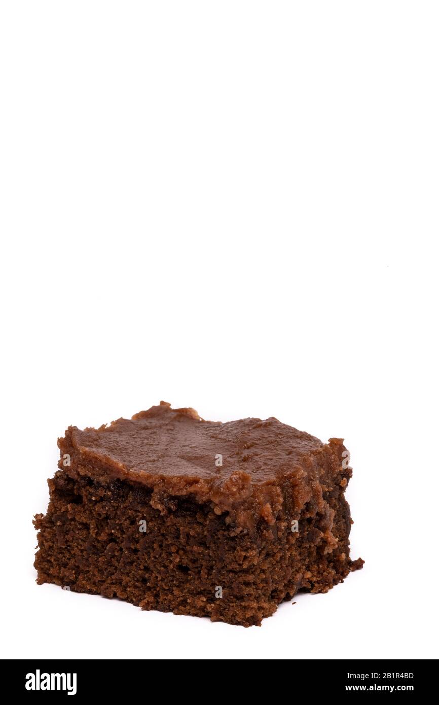 Chocolate Brownie Bar Stock Photo Alamy