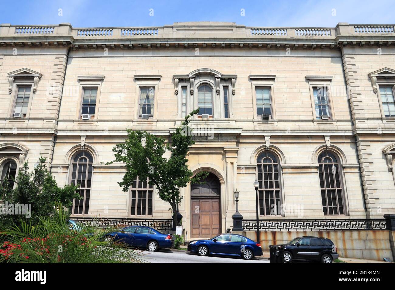Baltimore Mount Vernon district - George Peabody Library. Stock Photo