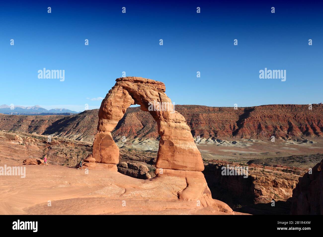Delicate Arch, Utah natural landmark in Arches National Park Stock