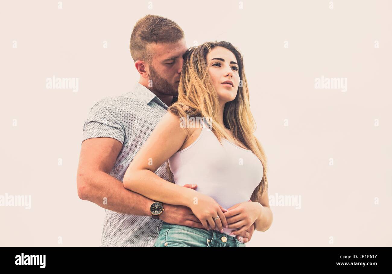 True Love Supporting Her Family Love Devotion And Trust Couple In Love Together Forever We Two Love Story Romantic Relations Cute Relationship Man And Woman Cuddle Nature Background Stock Photo Alamy