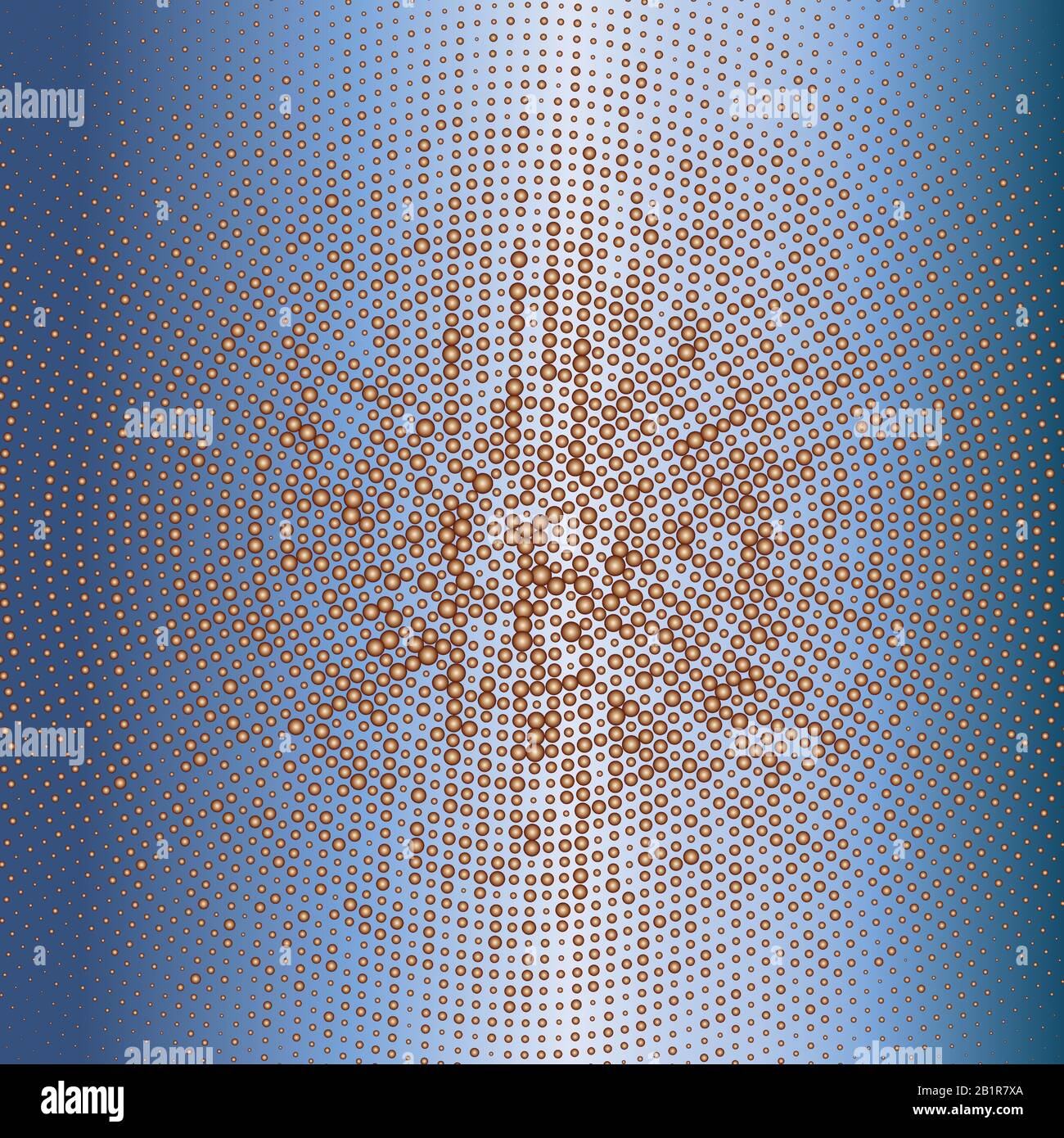 Abstract blue background with bubbles Stock Vector Image & Art - Alamy