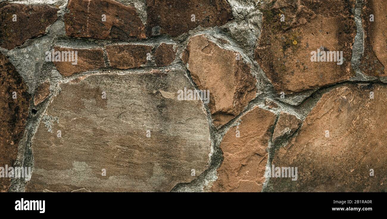 Old stone wall background, brick wall grunge texture close up Stock ...