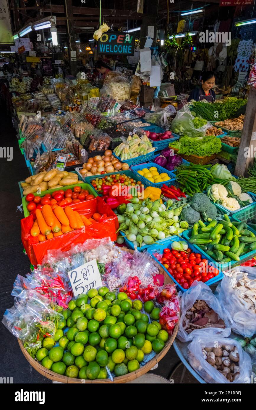 Market stall people shopping chiang mai thailand thai asia asian hires
