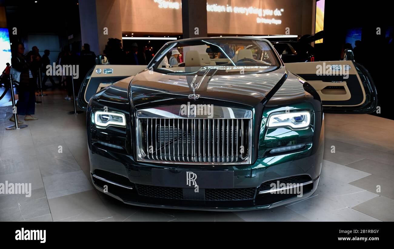 ROLLS ROYCE WRAITH, luxury and very expensive Stock Photo