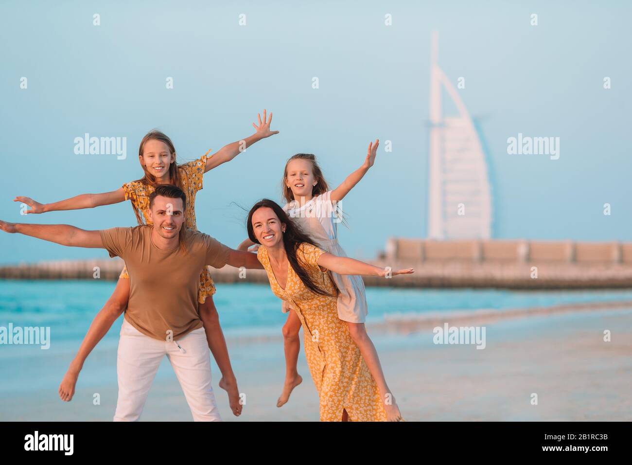 Running on the beach dubai hi-res stock photography and images - Alamy