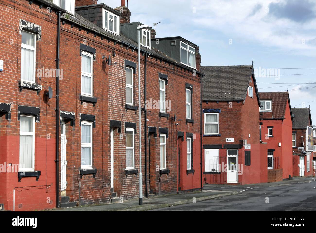 Social Housing in Leeds, UK Stock Photo Alamy