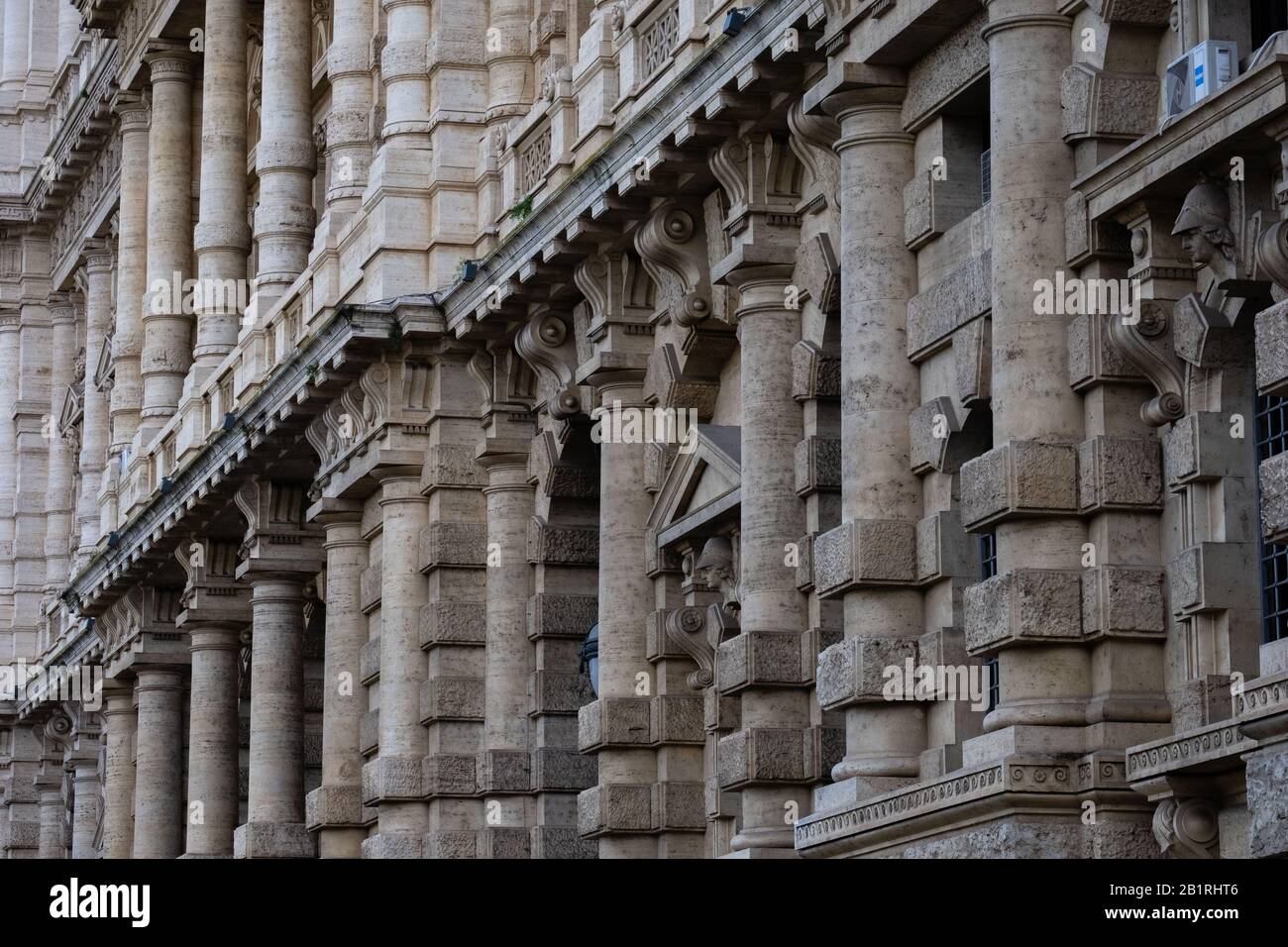 Supreme Court of Cassation (Italy) closeup photo Stock Photo
