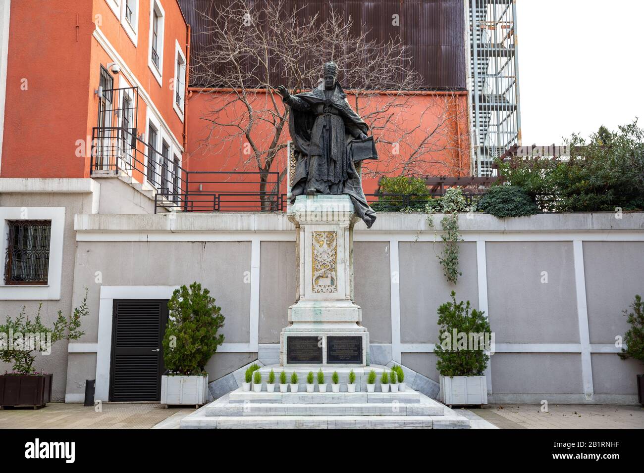 Exterior view of the Holy Spirit Cathedral, also known as the St