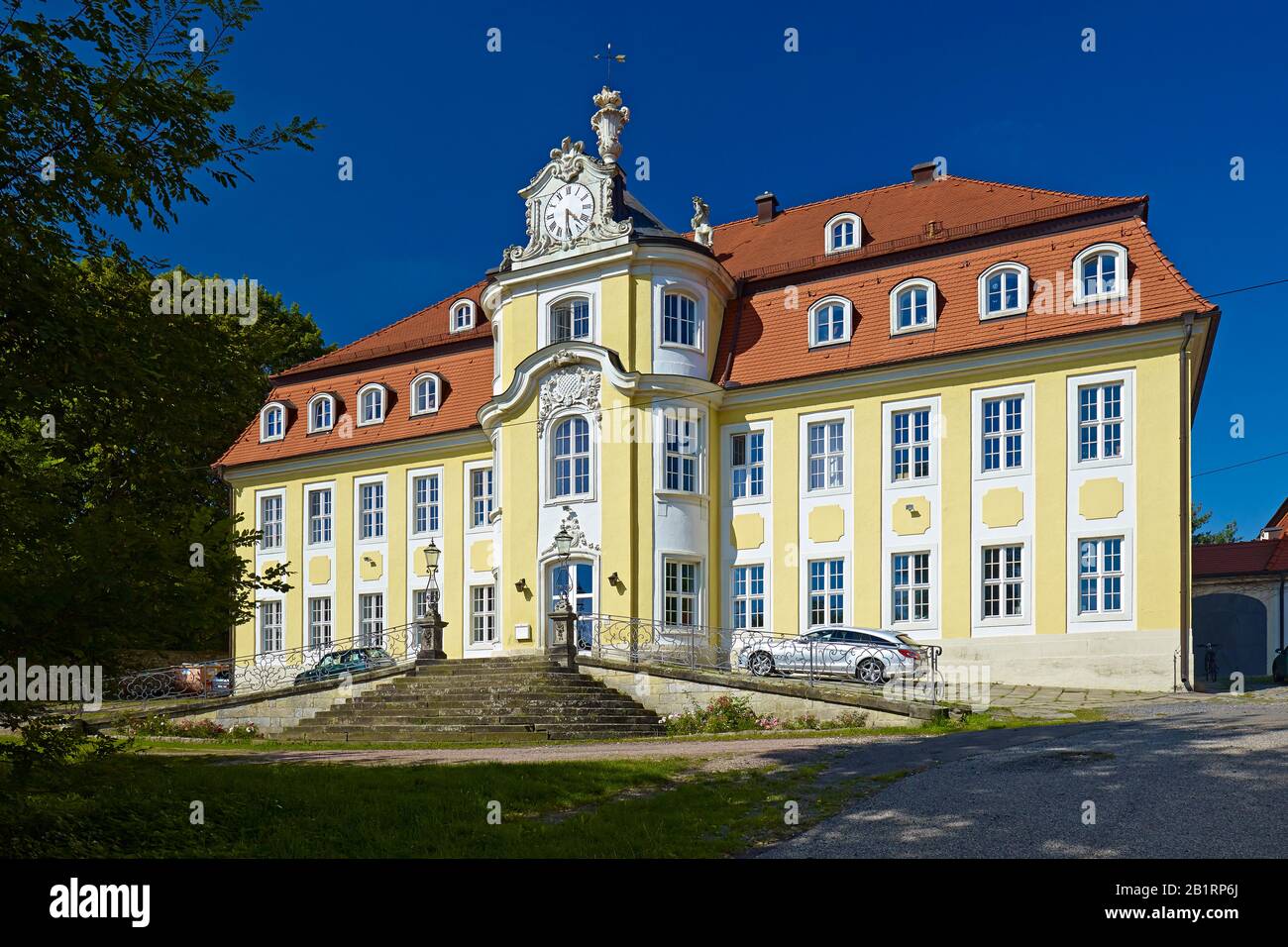 Choren Castle, Mochau, Landkreis Mittelachsen, Saxony, Germany, Stock Photo