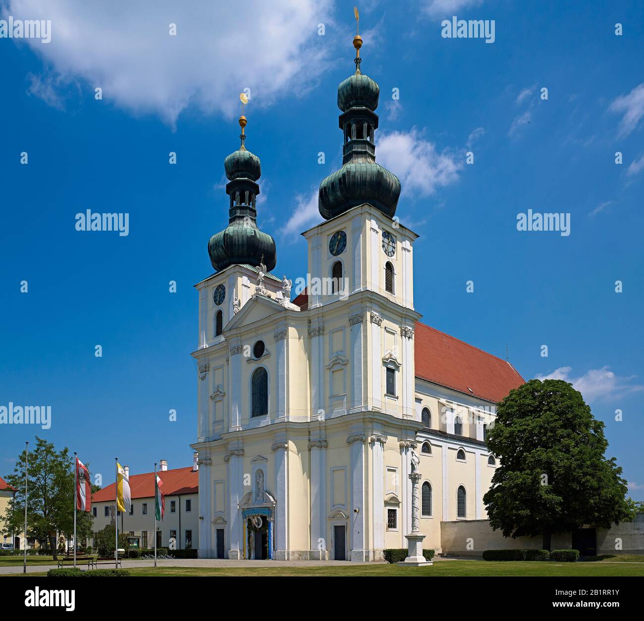 Basilica in Frauenkirchen, Burgenland, Austria, Stock Photo