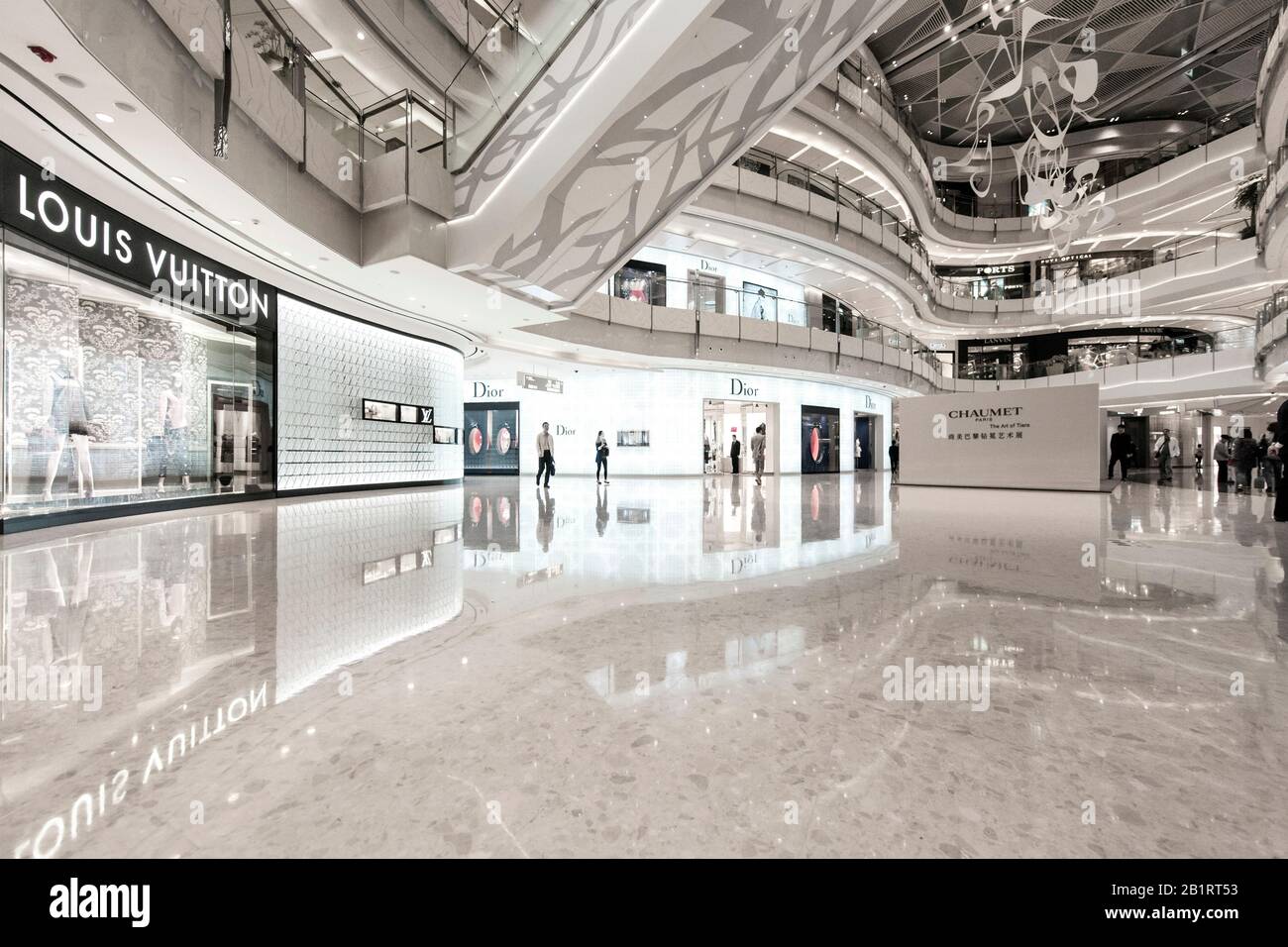Louis Vuitton boutique IFC mall Pudong Shanghai China Stock Photo - Alamy