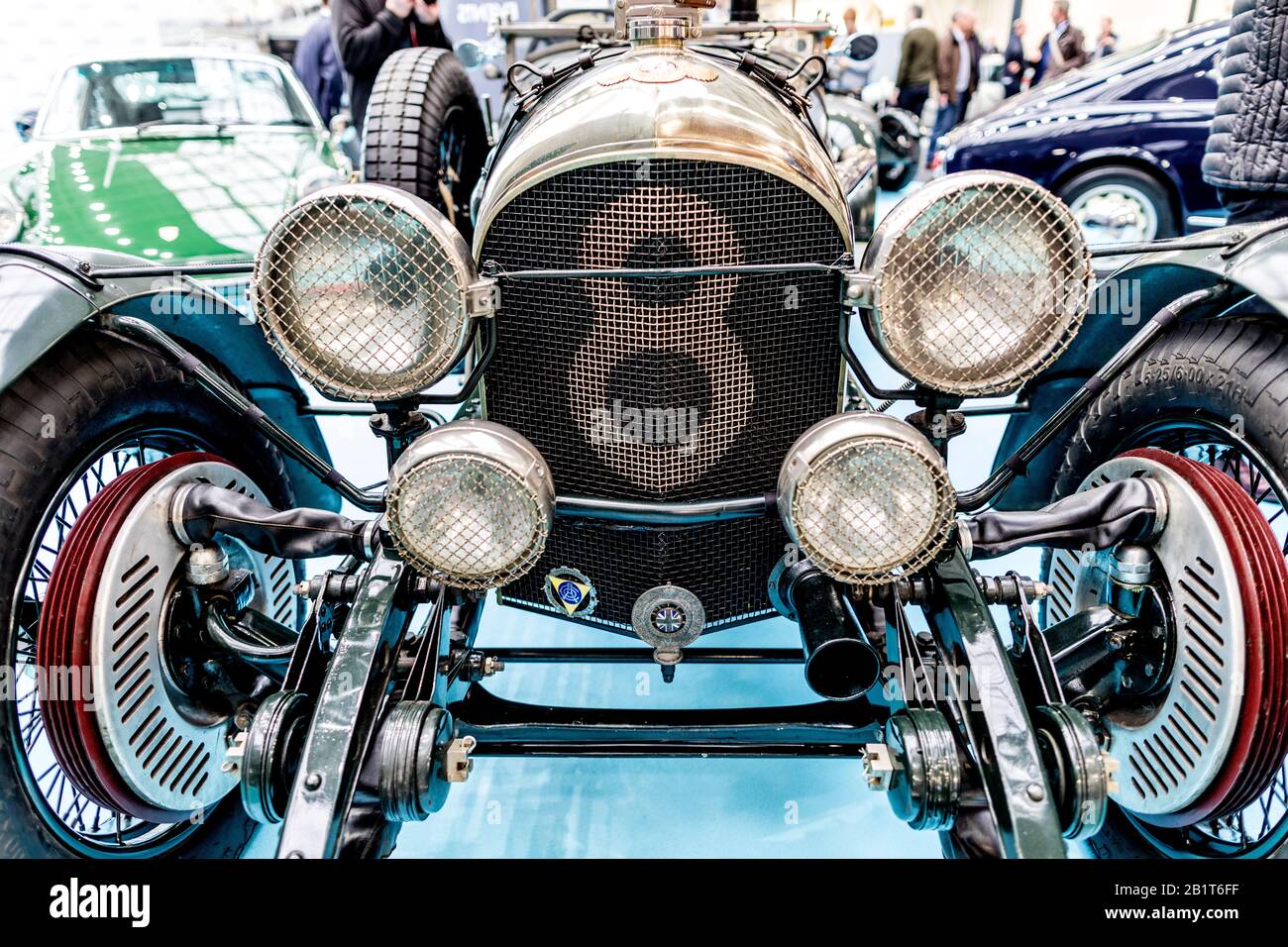 A 1929 Vintage Bentley At The Classic Car Show London 2020 Stock Photo