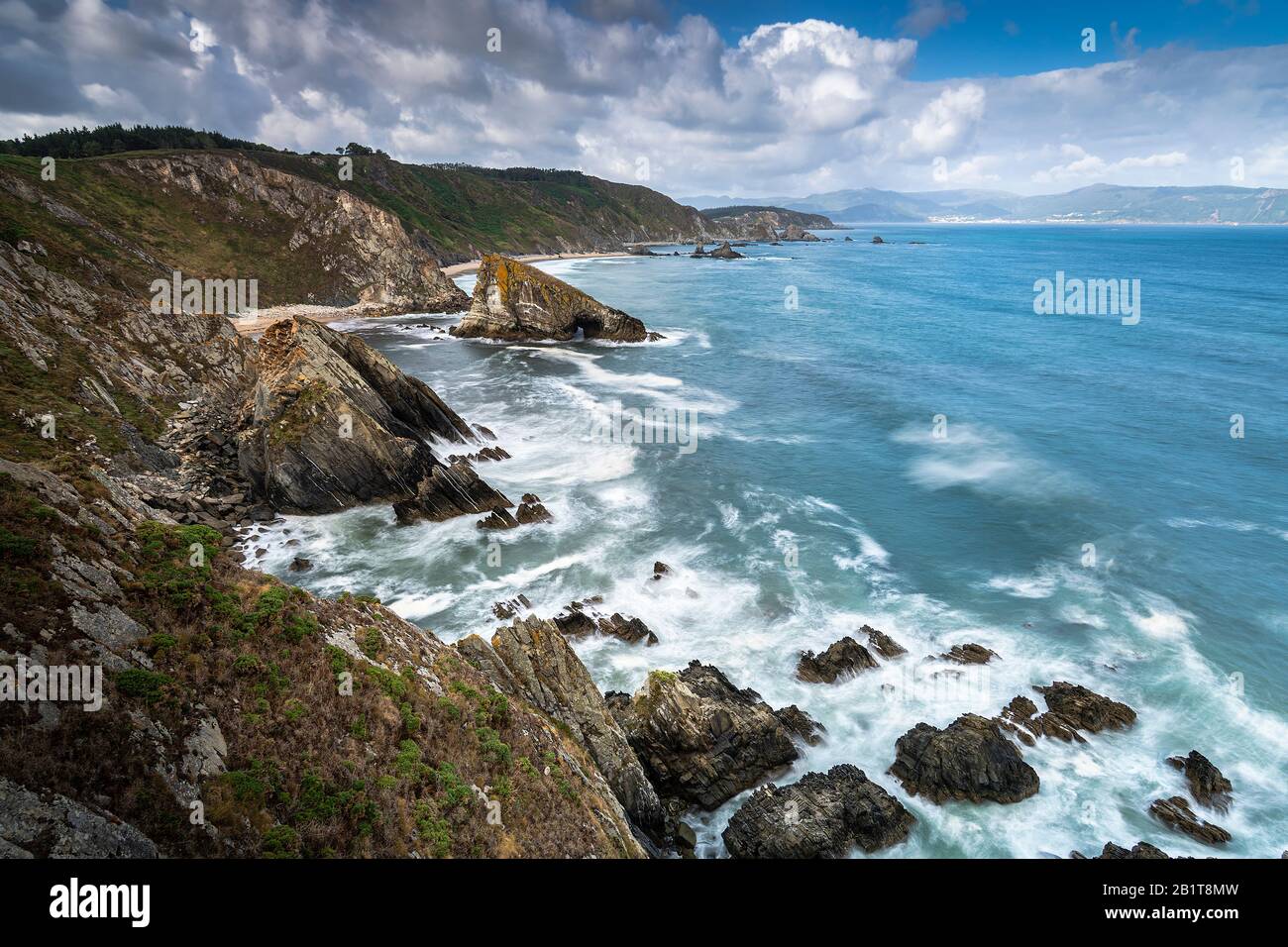 Loiba cliffs Stock Photo