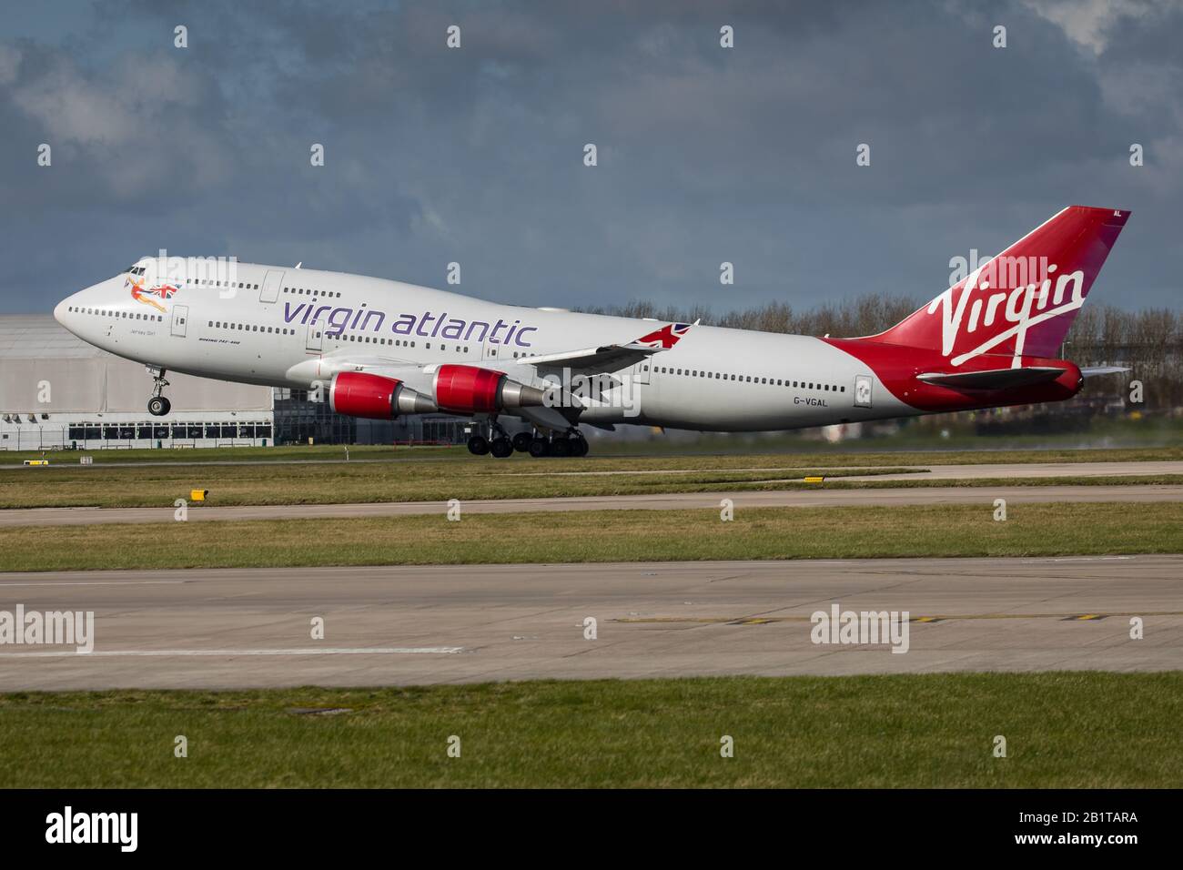 Virgin Atlantic - Jersey Girl Stock Photo