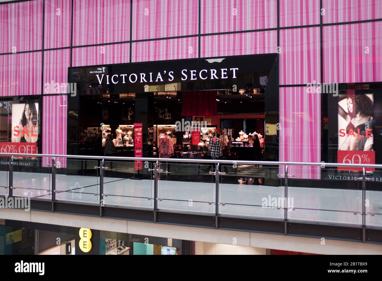 dh Victorias secret shop MANCHESTER ENGLAND Shops city center mall 