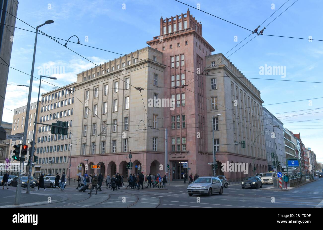 Chausseehof, Chausseestraße, Mitte, Berlin, Deutschland Stock Photo