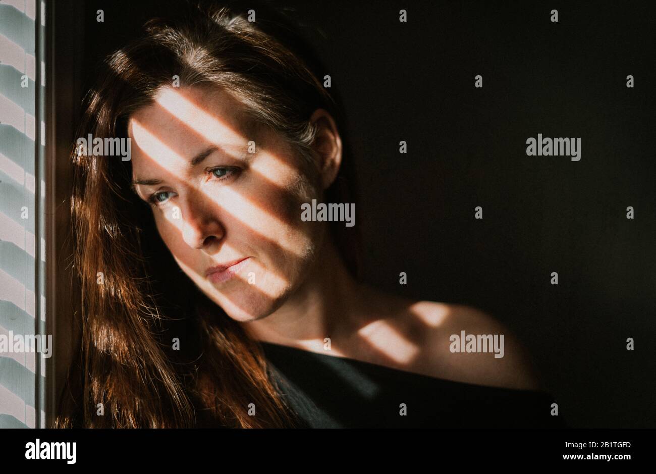 Face shadows hi-res stock photography and images - Alamy
